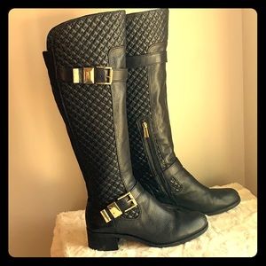 Vince Camuto Black Boots Size 8.5
